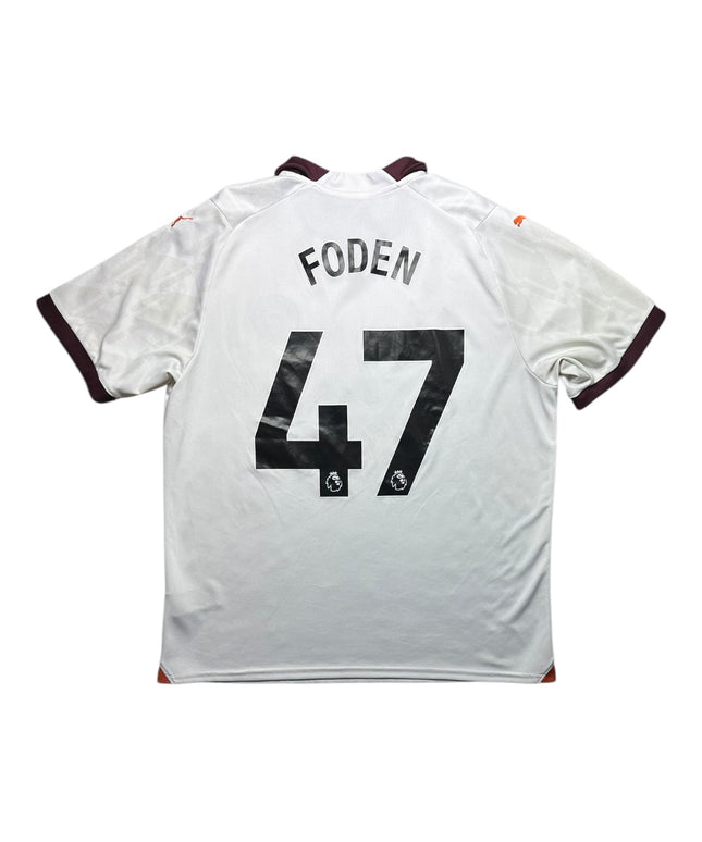 Manchester City Football Shirt 2023/2024 Away Foden 47 (L)