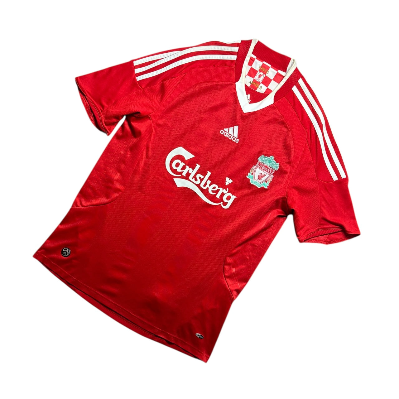 Liverpool Football Shirt 2008/2010 Home Keane 7 (M)