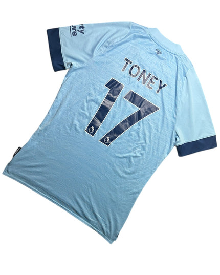 Brentford Football Shirt 2023/2024 Away Toney 17 (M)