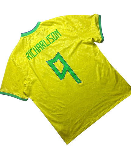 Brazil Football Shirt Home 2022/2023 Richarlison 9 (XL)