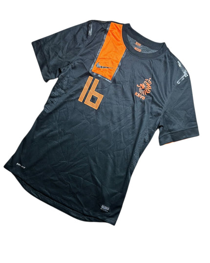 Holland Football Shirt 2012 Euro Player Issue Away V.Persie 16 (L)