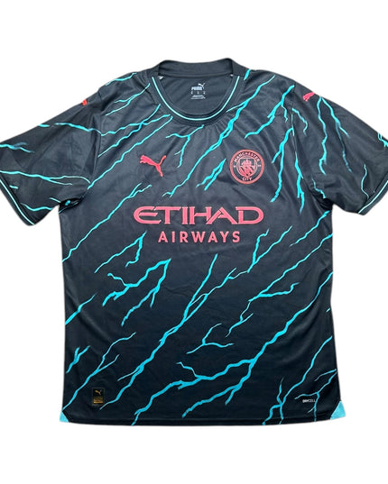 Manchester City 2023/2024 Football Shirt Third (XL)
