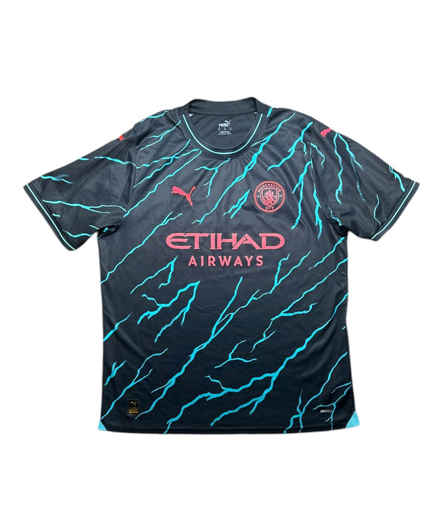 Manchester City 2023/2024 Football Shirt Third (XL)