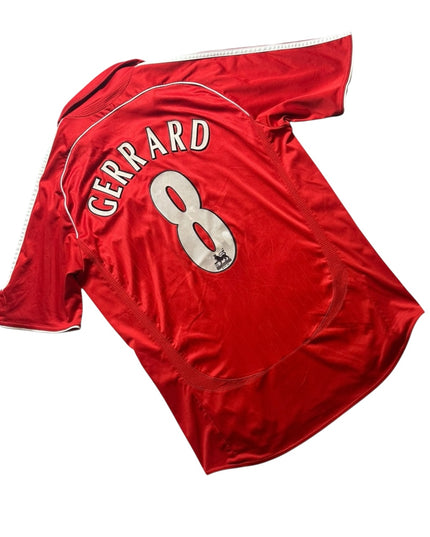 Liverpool Football Shirt Home 2006/2008 Gerrard 8 (M)