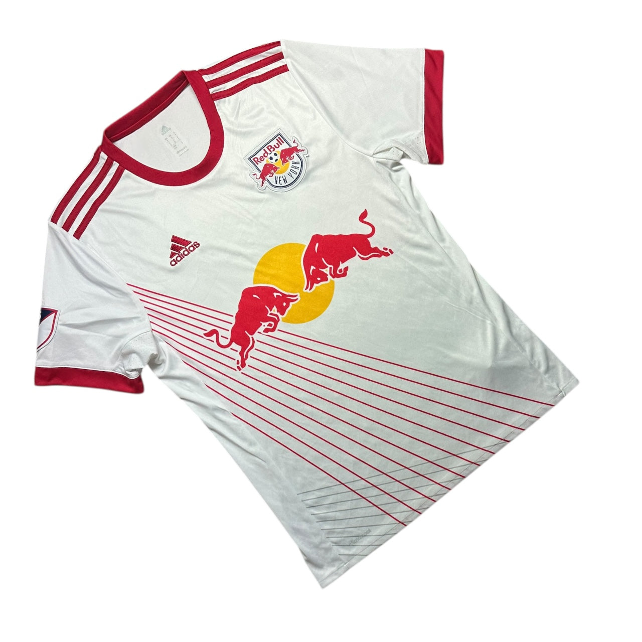 New York Red Bulls Football Shirt 2017/2018 Home (M)