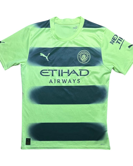 Manchester City Football Shirt 2022/2023 Third Haaland 9 (M)