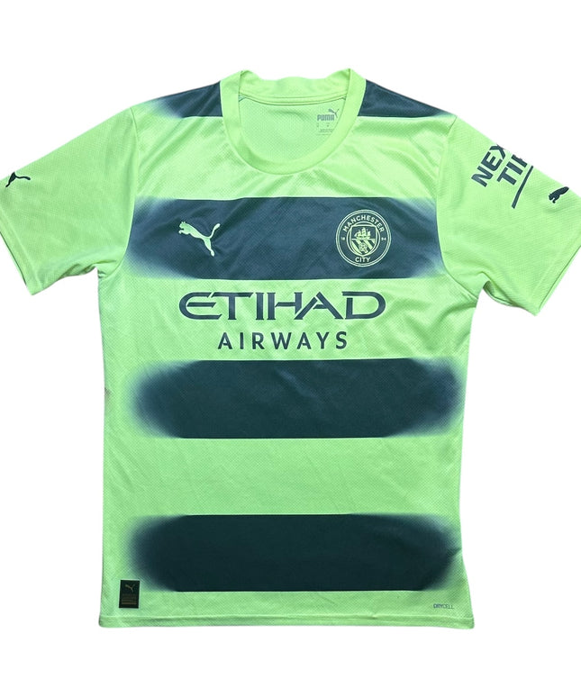 Manchester City Football Shirt 2022/2023 Third Haaland 9 (M)