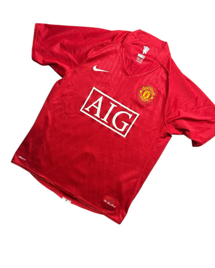 Manchester United Football Shirt Home 2007/2009 (M)
