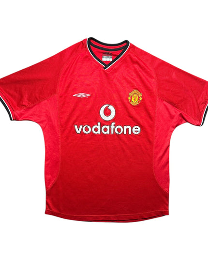 Manchester United Football Shirt 2001/2002 Home (M)