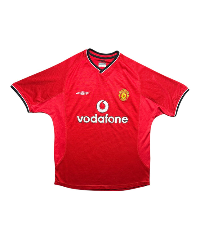 Manchester United Football Shirt 2001/2002 Home (M)