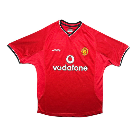 Manchester United Football Shirt 2001/2002 Home (M)