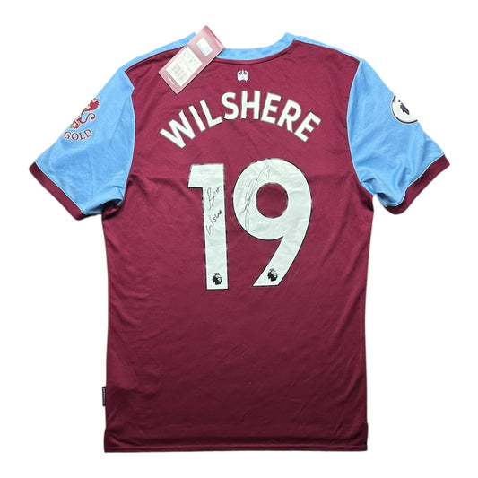 West Ham Football Shirt Home 2019/2020 Wilshere 19 BNWT Signed (M)