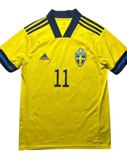Sweden Football Shirt Home 2020/2021 Isak 11 (M)