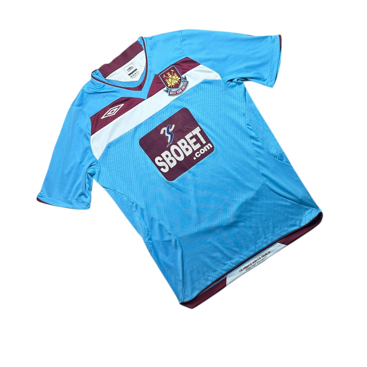 West Ham Football Shirt 2008/2009 Away (M)