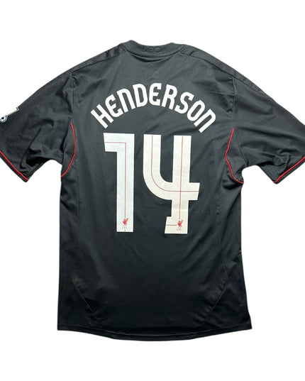 Liverpool Football Shirt Away 2011/2012 Henderson 14 (M)