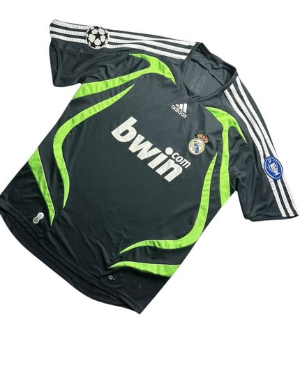 Real Madrid Football Shirt 2007/2008 Third UCL (L)