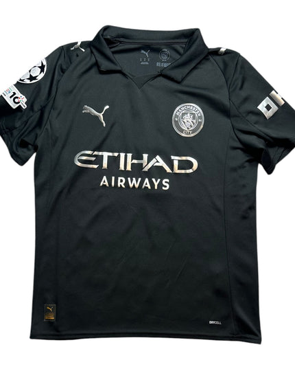 Manchester City Football Shirt Away UCL 2025/2026 Marmoush 7 (M)