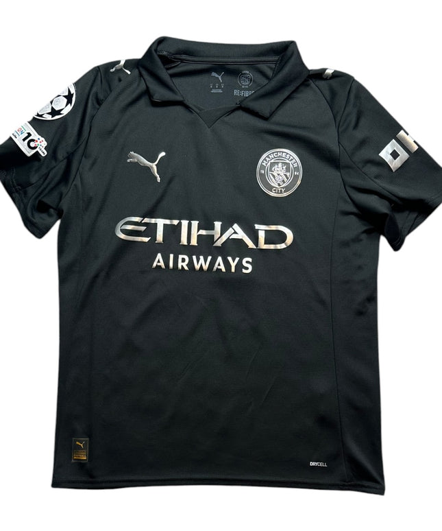 Manchester City Football Shirt Away UCL 2025/2026 Marmoush 7 (M)