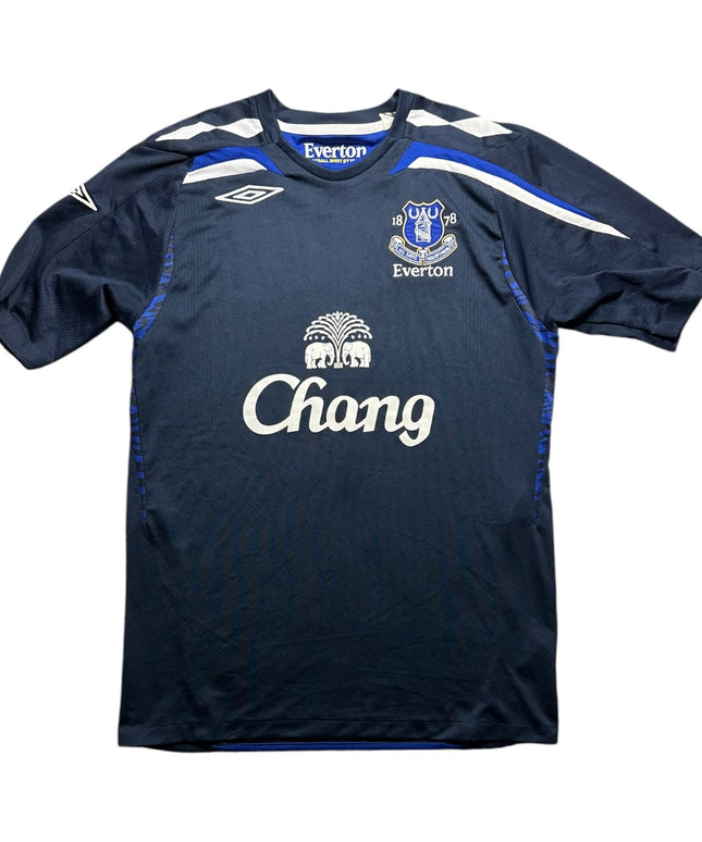 Everton Football Shirt Third 2007/2008 Lescott 5 (M)