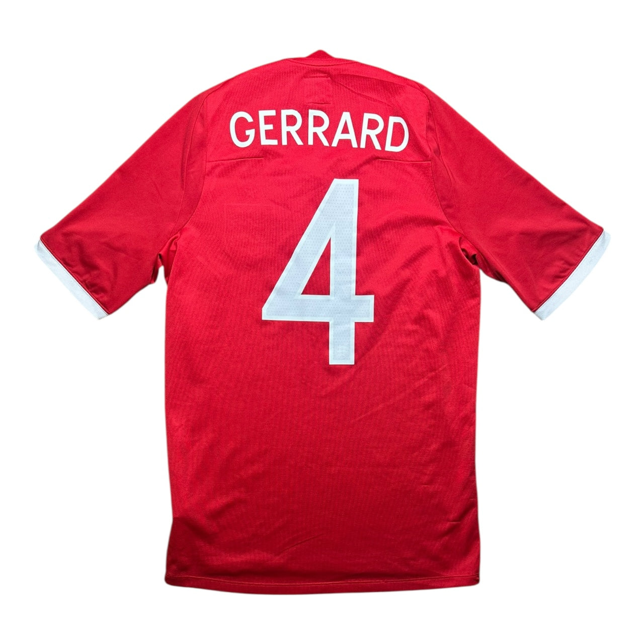 England Football Shirt 2010/2011 Away Gerrard 4 (S)
