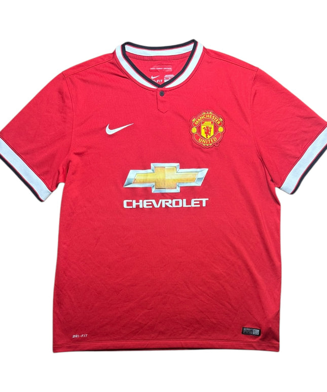 Manchester United Football Shirt 2014/2015 Home Mata 8 (XL)