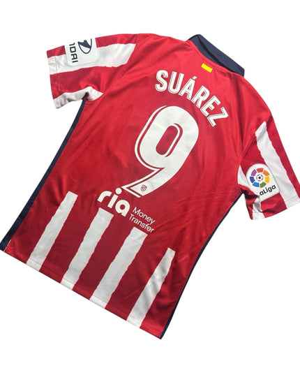 Atletico Madrid Football Shirt Home 2020/2021 Suarez 9 (M)