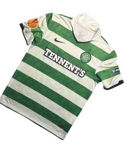 Celtic Football Shirt Home 2010/2012 Hooper 88 Europa League (M)