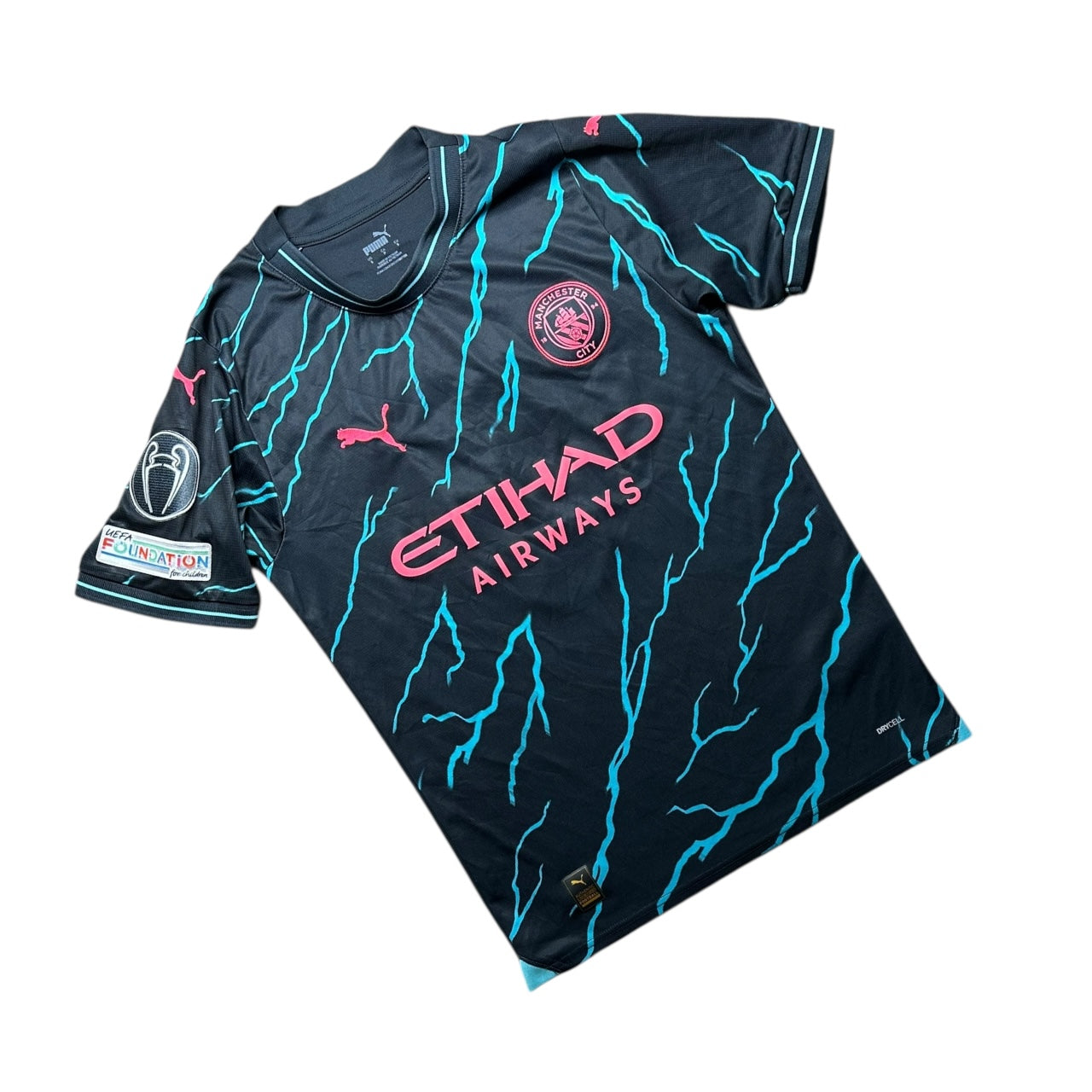 Manchester City 2023/2024 Third Football Shirt Haaland 9 (S)