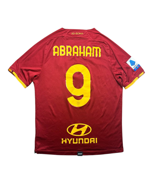 Roma Football Shirt 2021/2022 Home Abraham 9 (L)