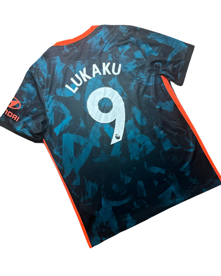 Chelsea 2021/2022 Third Football Shirt Lukaku (9)