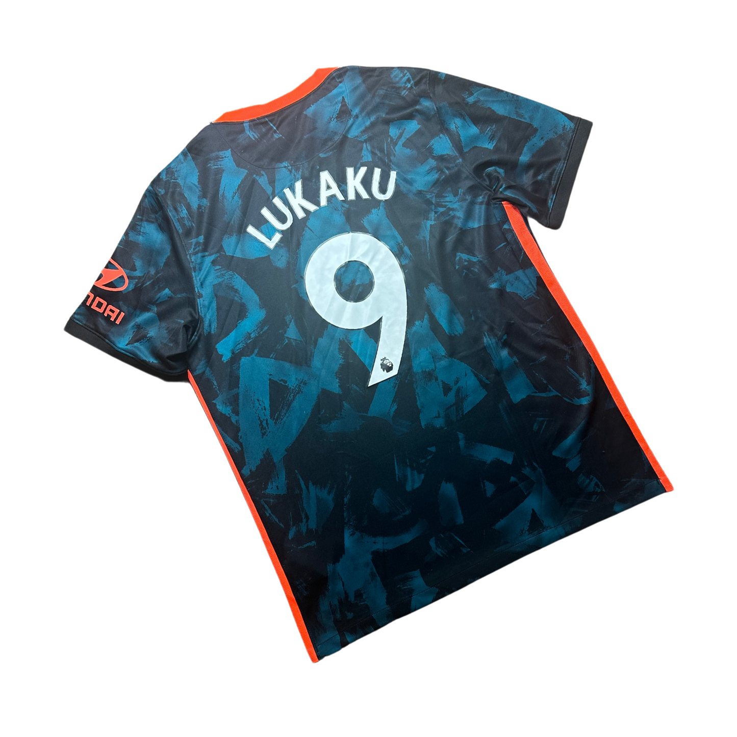 Chelsea 2021/2022 Third Football Shirt Lukaku (9)