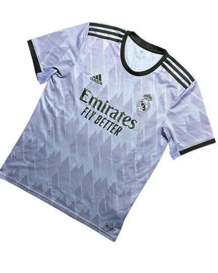 Real Madrid Football Shirt Away 2022/2023 Vini JR 20 (L)