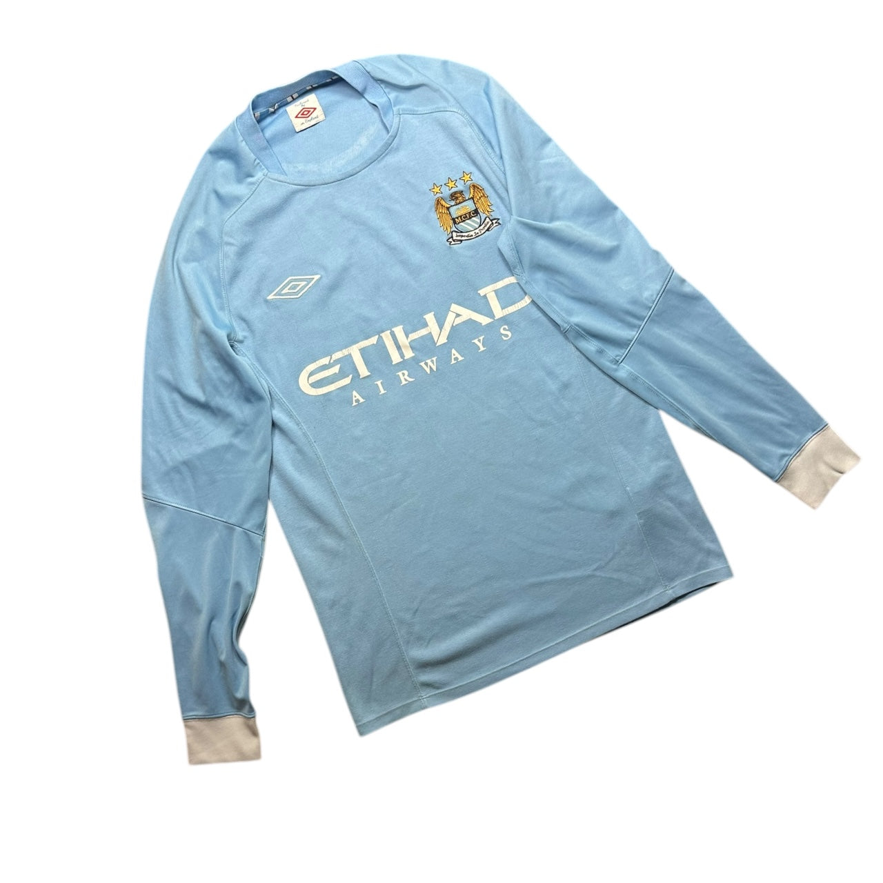 Manchester City Football Shirt 2010/2011 Home Kolarov 13 (S)