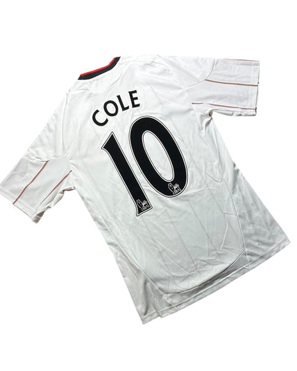 Liverpool Football Shirt 2010/2011 Away Cole 10 (S)