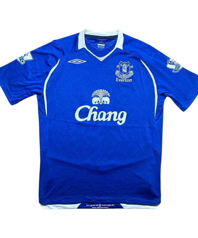 Everton Football Shirt 2008/2009 Home Arteta 10 (L)