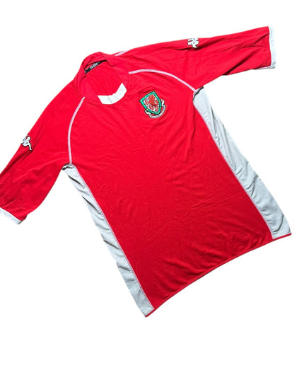 Wales Football Shirt 2002 Home (XXL)