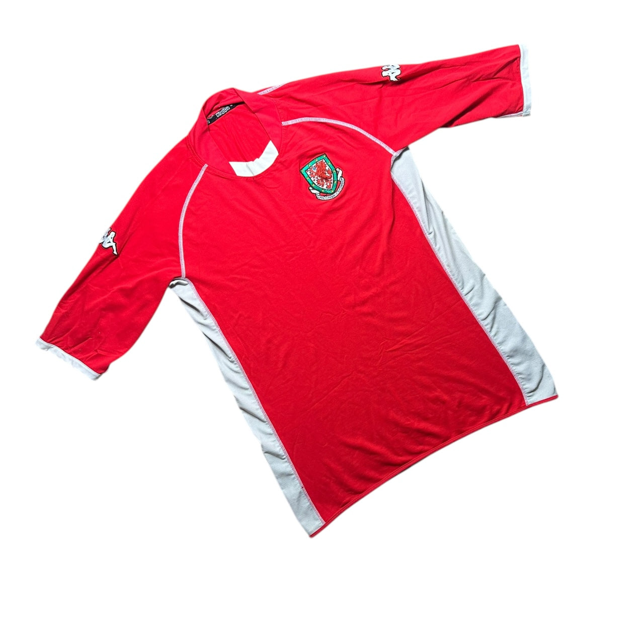 Wales Football Shirt 2002 Home (XXL)