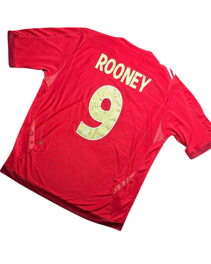 England Football Shirt 2006 Away Rooney 9 (XL)