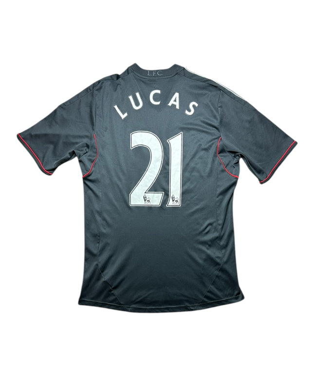 Liverpool Football Shirt 2011/2012 Away Lucas 21 (M)