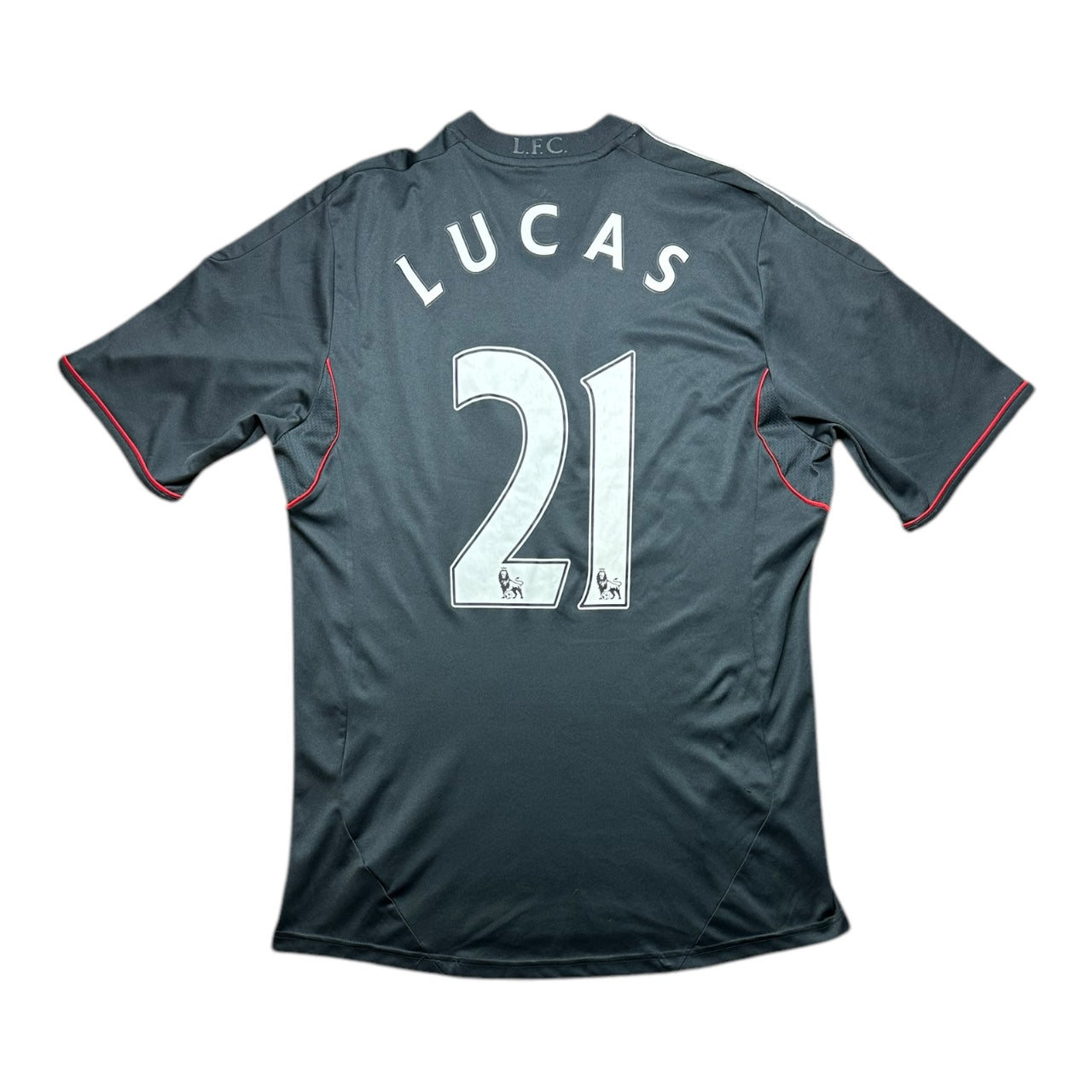 Liverpool Football Shirt 2011/2012 Away Lucas 21 (M)