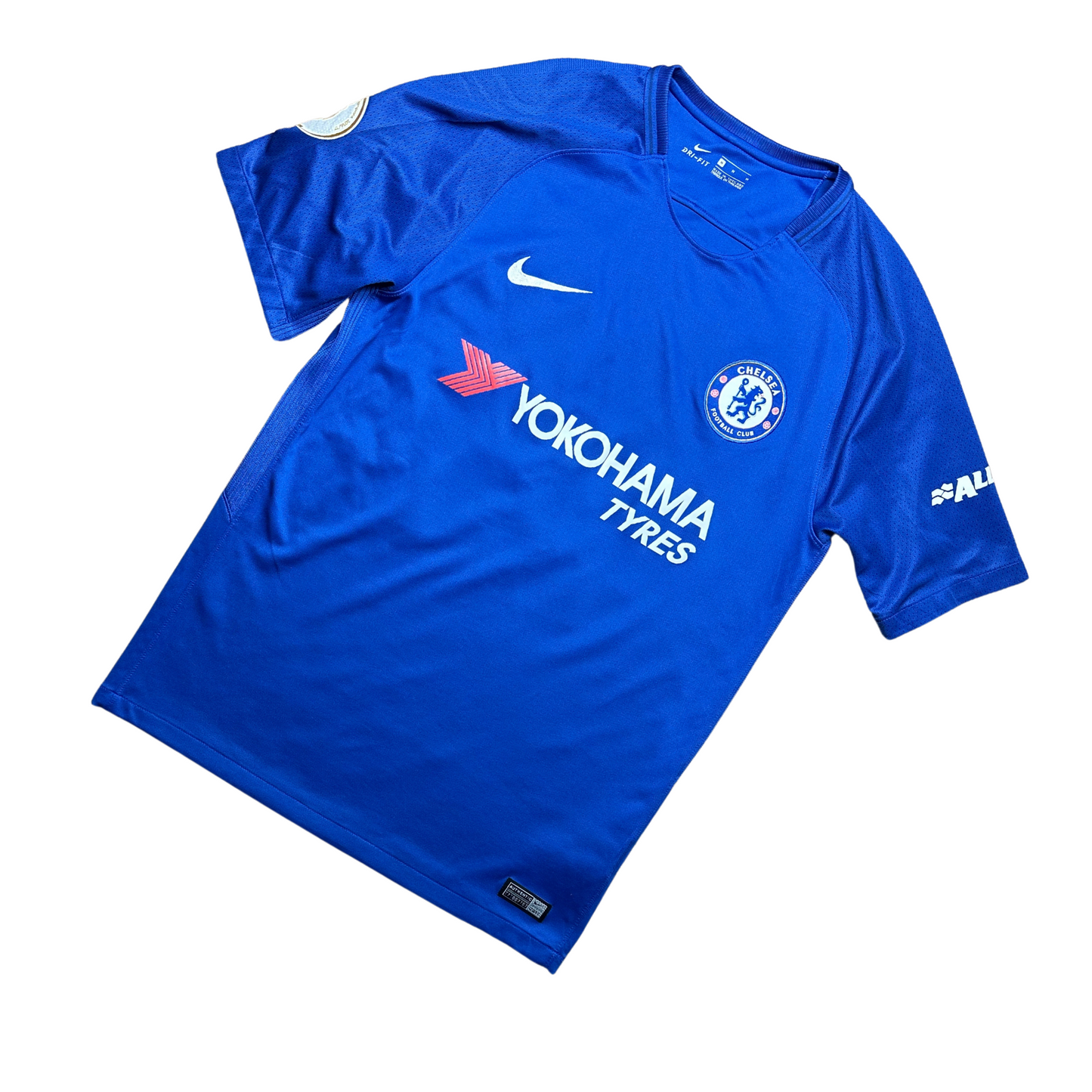 Chelsea FC 2017/2018 Home Football Shirt David Luiz (30)