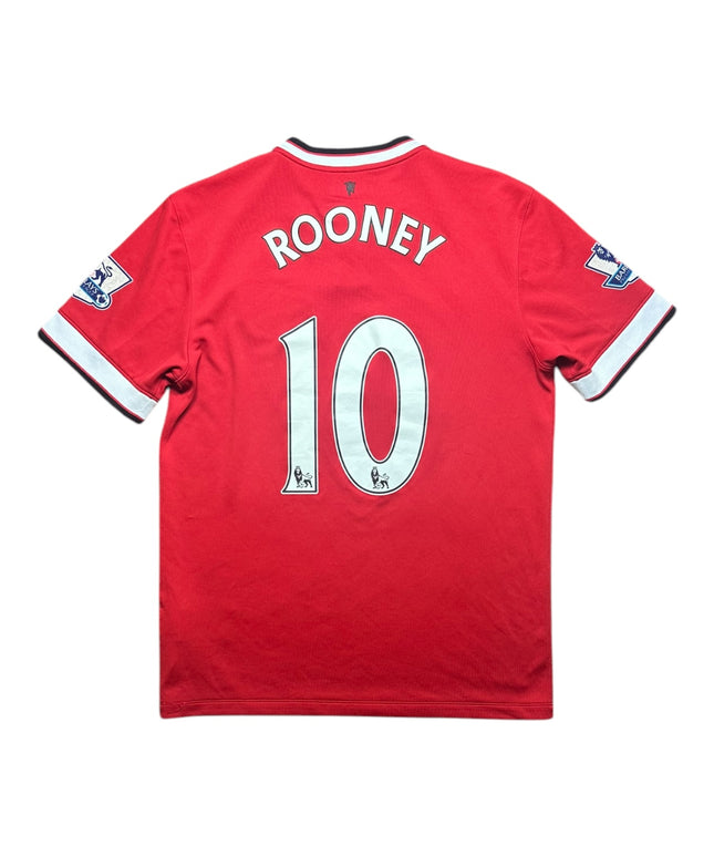 Manchester United Football Shirt 2014/2015 Home Rooney 10 (M)
