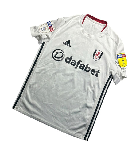 Fulham Football Shirt Home 2019/2020 Ream 13 EFL Patches (M)