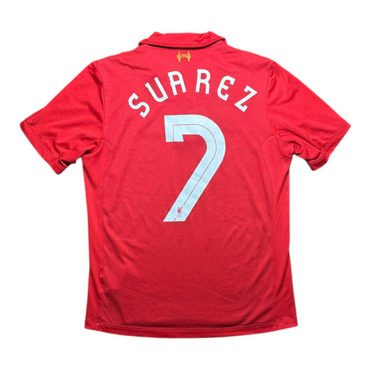 Liverpool Football Shirt 2012/2013 Home Suárez 7 UCL (L)