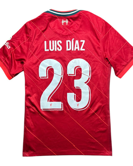 Liverpool Football Shirt 2021/2022 Home Luis Diaz 23 (S)