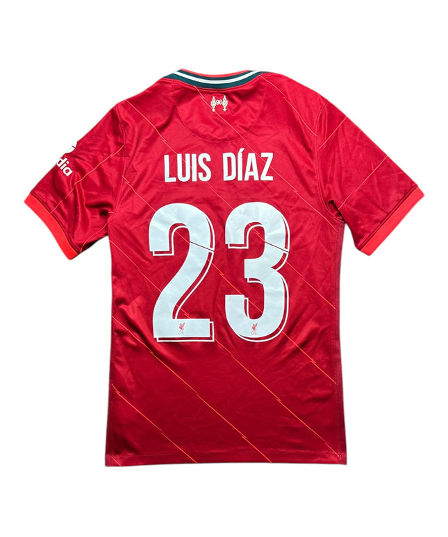 Liverpool Football Shirt 2021/2022 Home Luis Diaz 23 (S)