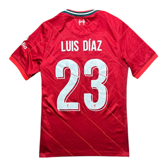 Liverpool Football Shirt 2021/2022 Home Luis Diaz 23 (S)