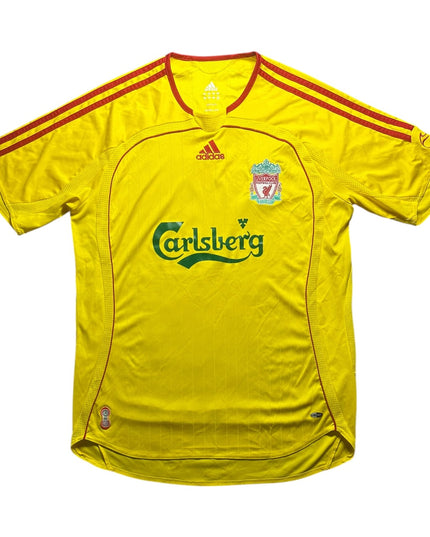 Liverpool Football Shirt Away 2006/2007 Kuyt 18 (M)