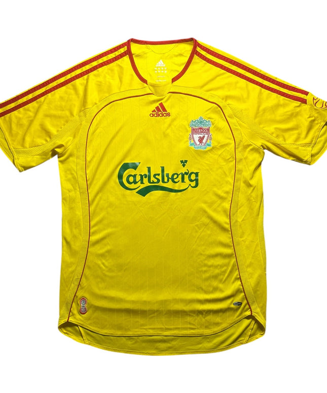 Liverpool Football Shirt Away 2006/2007 Kuyt 18 (M)