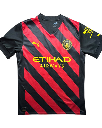 Manchester City Football Shirt 2022/2023 Away De Bruyne 17 (M)